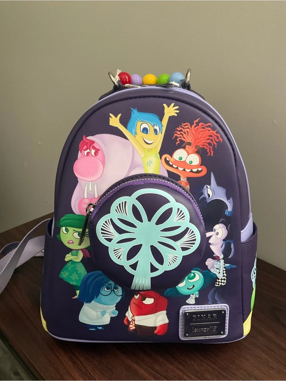 Inside Out | Loungefly |Disney Pixar Character Mini Backpack